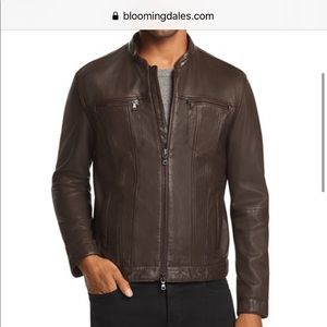 John Varvatos Star USA leather jacket